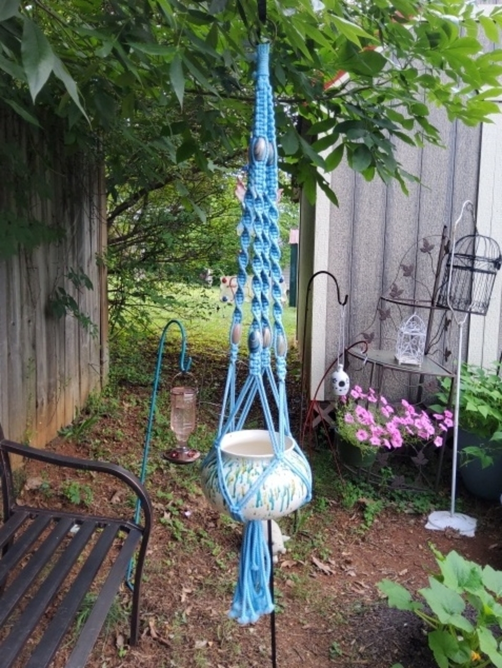 Vintage Cermic Hanger/ Plant Vessel.